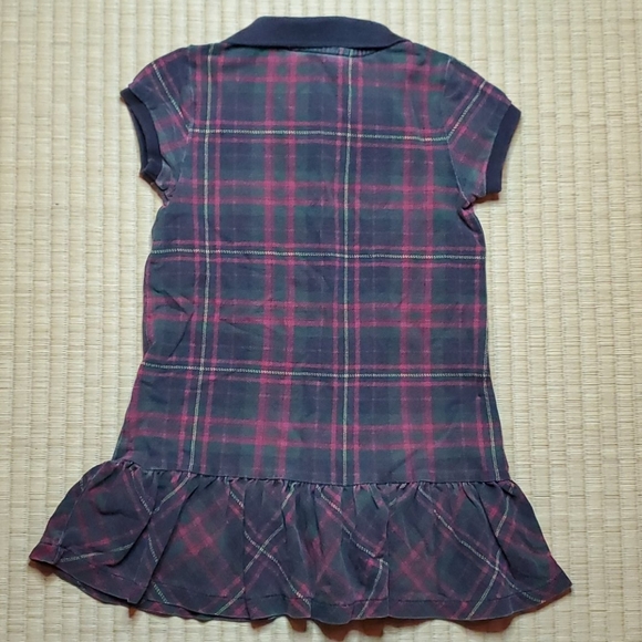 POLO Ralph Lauren Tartan Polo Dress w/ Pleated Hem - Picture 3 of 3